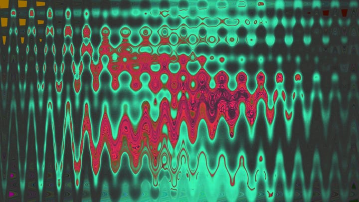 Computer generated image of an abstract pattern